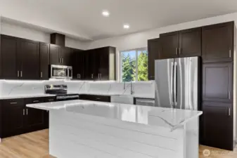 All kitchen appliances included on this new build!
