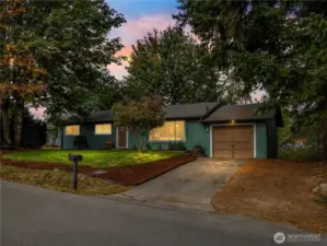 Front of house and driveway from the street