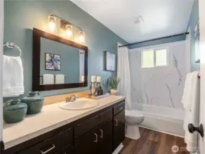 Full updated bathroom