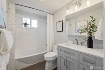 Second full bathroom was used as the connected primary bathroom