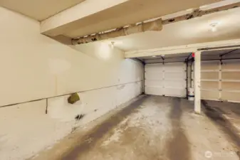 tandem garage shared with neighbor