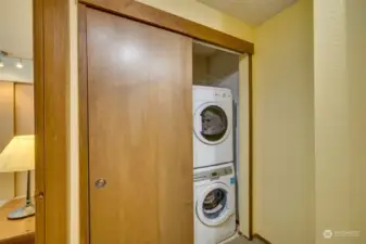 Laundry Room in unit.