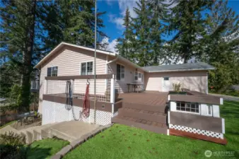 Front and side deck