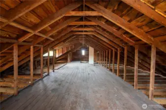 Future primary suite, picture taken from front of house.