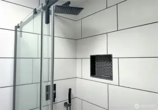 Walk in shower