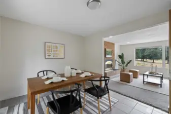 Plenty of Dining Space