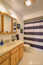 Hall bath