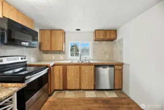 Upstairs kitchen