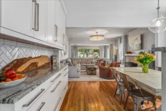 Serving Bar and Extra Cabinetry