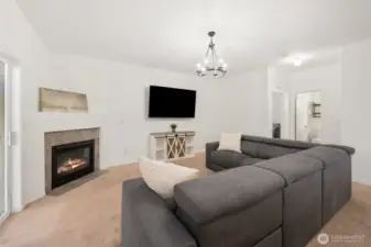 Living Room - Fireplace