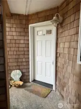 Outside entrance