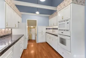Another view of the kitchen.