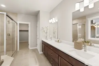 Home is under construction. Photos of a previously built home with similar finishes that are virtually staged. Builder reserves the right to make changes to plans & specifications without notice. Features vary by plan. Buyer to verify square footage.