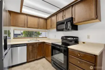 Kitchen w/Ample Storage