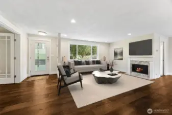 White Millwork Finished Include base board Trim Finishes. Wood Wrapped Doors and Windows