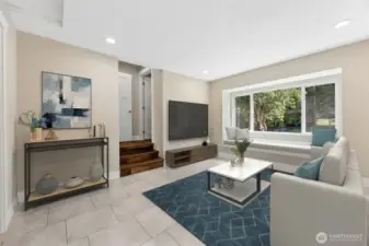 Bonus Room with Heated Tile Floors