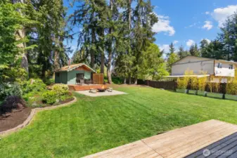 Have so much fun in this big backyard!