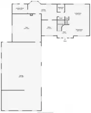 Floor plan each level