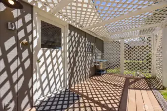 Front Patio with pergola