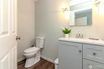 Remodeled master bathroom