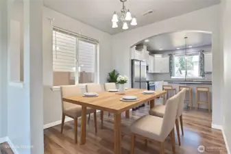 Formal dining room