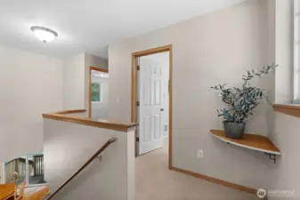 Upstairs landing.