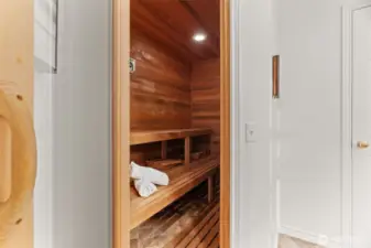 Sauna.