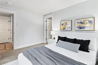 Lower level bedrooom.
