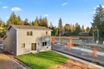 Photographs are for illustrative purposes only. Features, finishes, interior/exterior colors, landscaping and floorplan shown may vary from actual homes built.