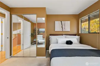 Second upstairs bedroom