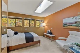 Second upstairs bedroom skylight