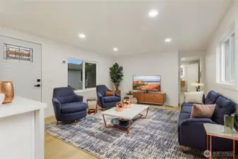 Virtually stagged LR