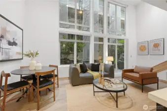 Another view of the main living area, so beautiful!