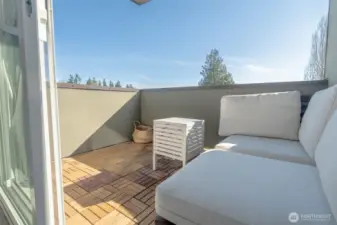 Balcony off master