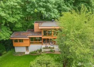 3D rendering of a potential home. Home not yet built.