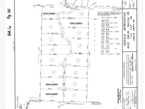 Underlying lots from survey.