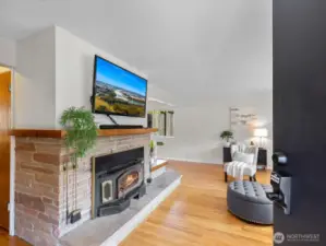 Step inside this charming 2-bedroom retreat and be greeted by an inviting living space bathed in natural light from oversized windows.