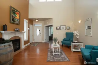 A gorgeous great room!