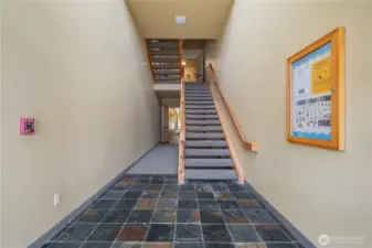 Entry stairs