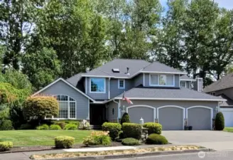 This home has it all! 3 car garage, 4 bedrooms a den or 5th bedrm, Living, Dining, Family rm & a Bonus room!