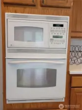 Built in microwave & oven