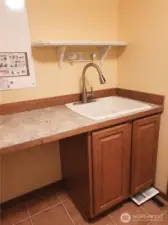 Laundry room sink