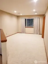 Great sized up stairs Bonus Room