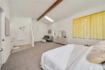 Large primary bedroom