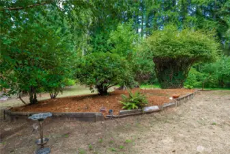 Garden space.