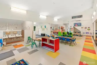 Designed and built for day care and preschool activities in mind.