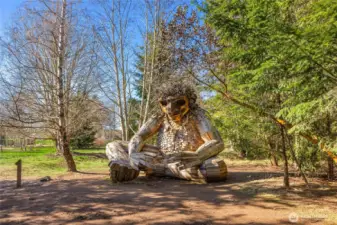 PIA our resident troll at Sakai Park.