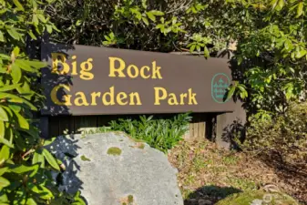 Adjacent to the park