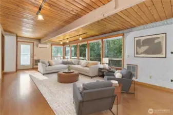 Family Room Virtually Staged