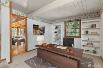 Office/Bedroom #2 Upstairs- Virtually Staged